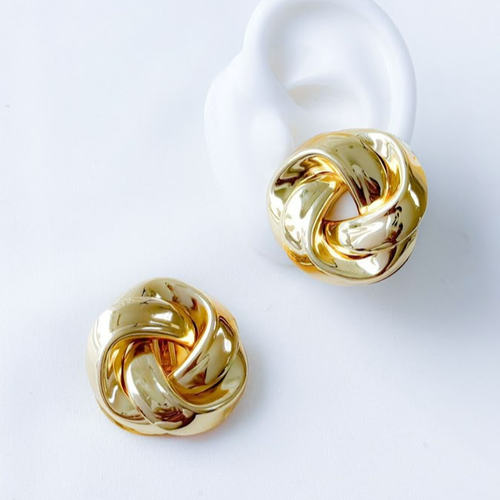 Knot Earring - Secondary View